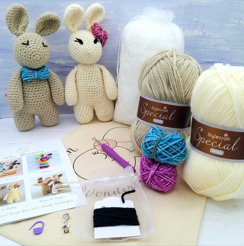 Beginner Crochet Kit Crochet Animal Kit With Yarn Complete Crochet