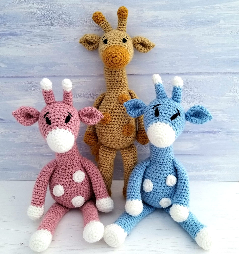 Aimee the Giraffe Crochet Kit - Complete Beginner Kit with Video Tutor ...