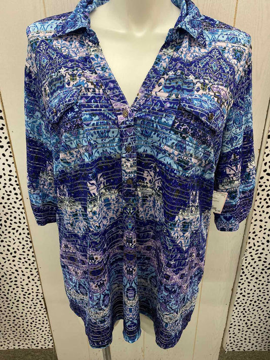 Blue Womens Size 1X Dress – Twice As Nice Consignments