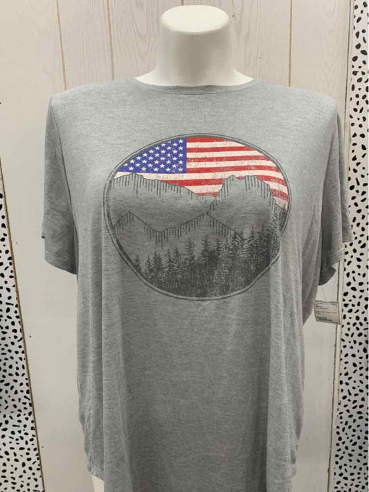 Maurices Gray Womens Size 1X Shirt – Twice As Nice Consignments