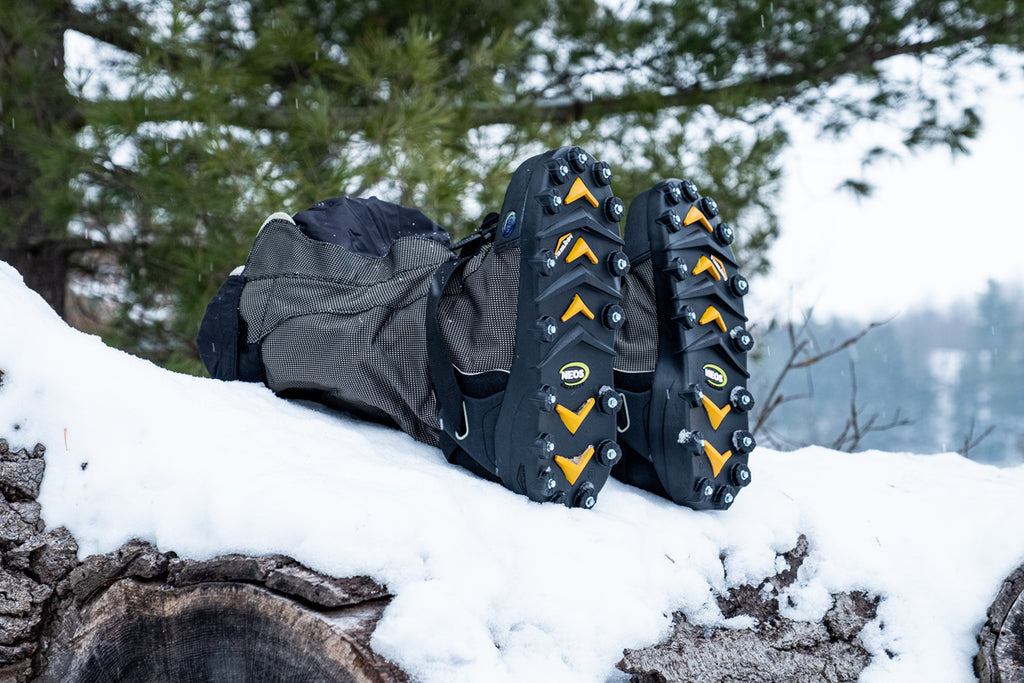 NEOS 32 replaceable cleats for ultimate traction on snow and ice