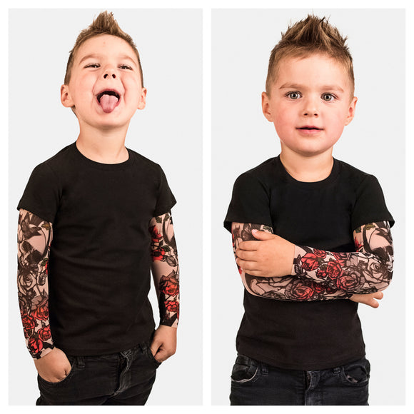 Klooster Hover Reageren Kinder T-Shirt met tattoo sleeves – FavouriteStuff.nl