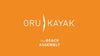 Oru Kayak the beach assembly icon