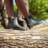 women's leopard rain boots