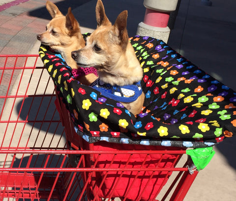 Dog Shopping Cart Liner from Spoiled Dog Designs
