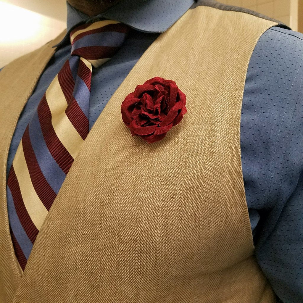 How To Accessorize The Suit | Lapel Flowers | Otaa
