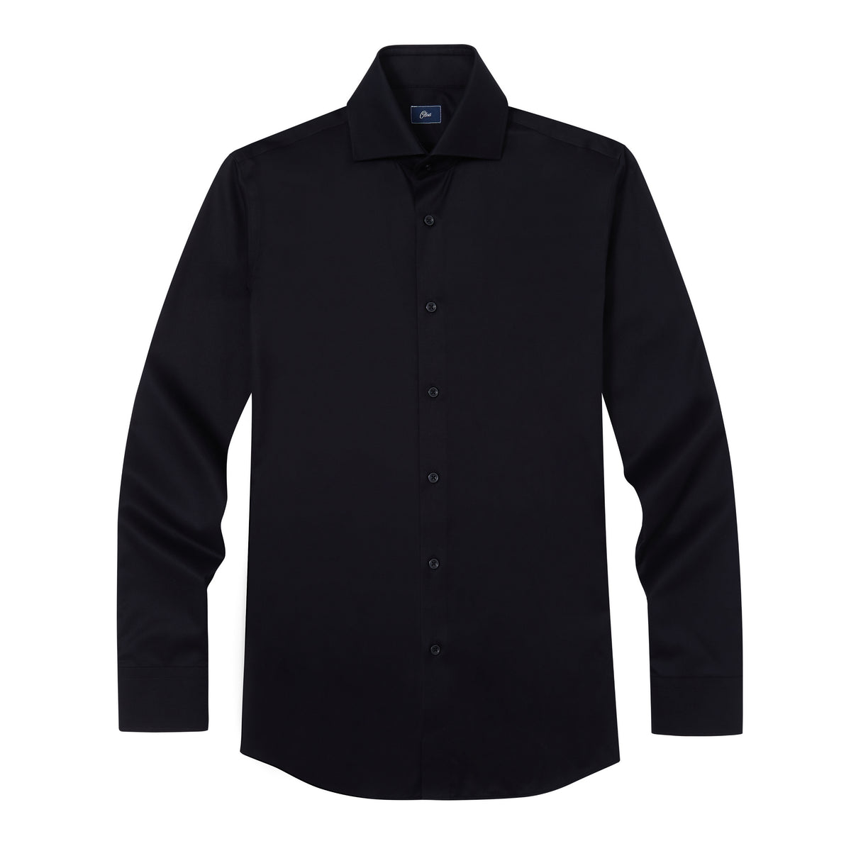 Brantley Black Twill Non-Iron Shirt