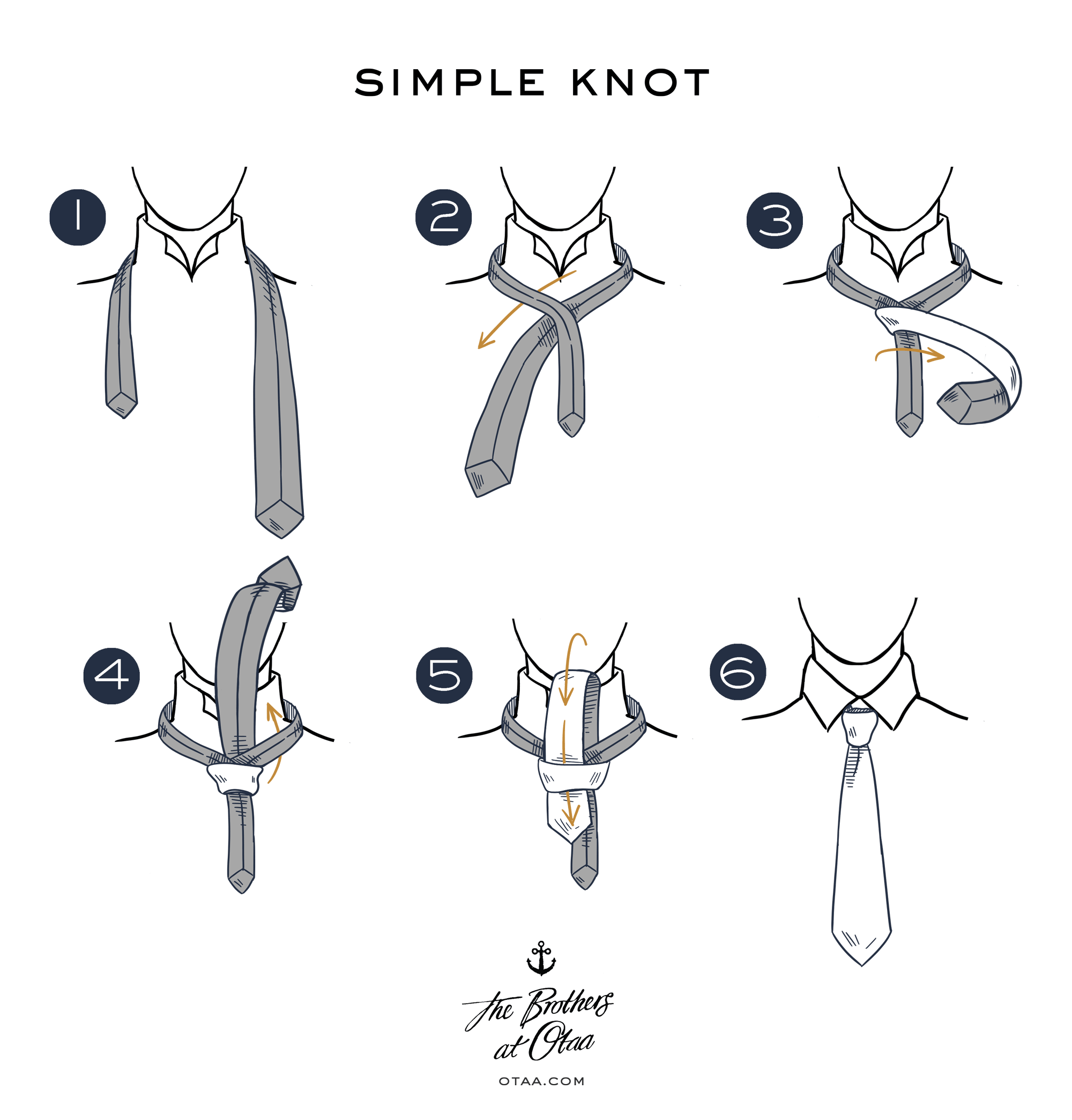 Easy way how to tie a tie