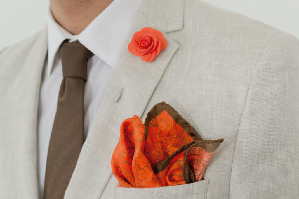 How to Wear a Lapel Flower Pin - Never Lose it again 