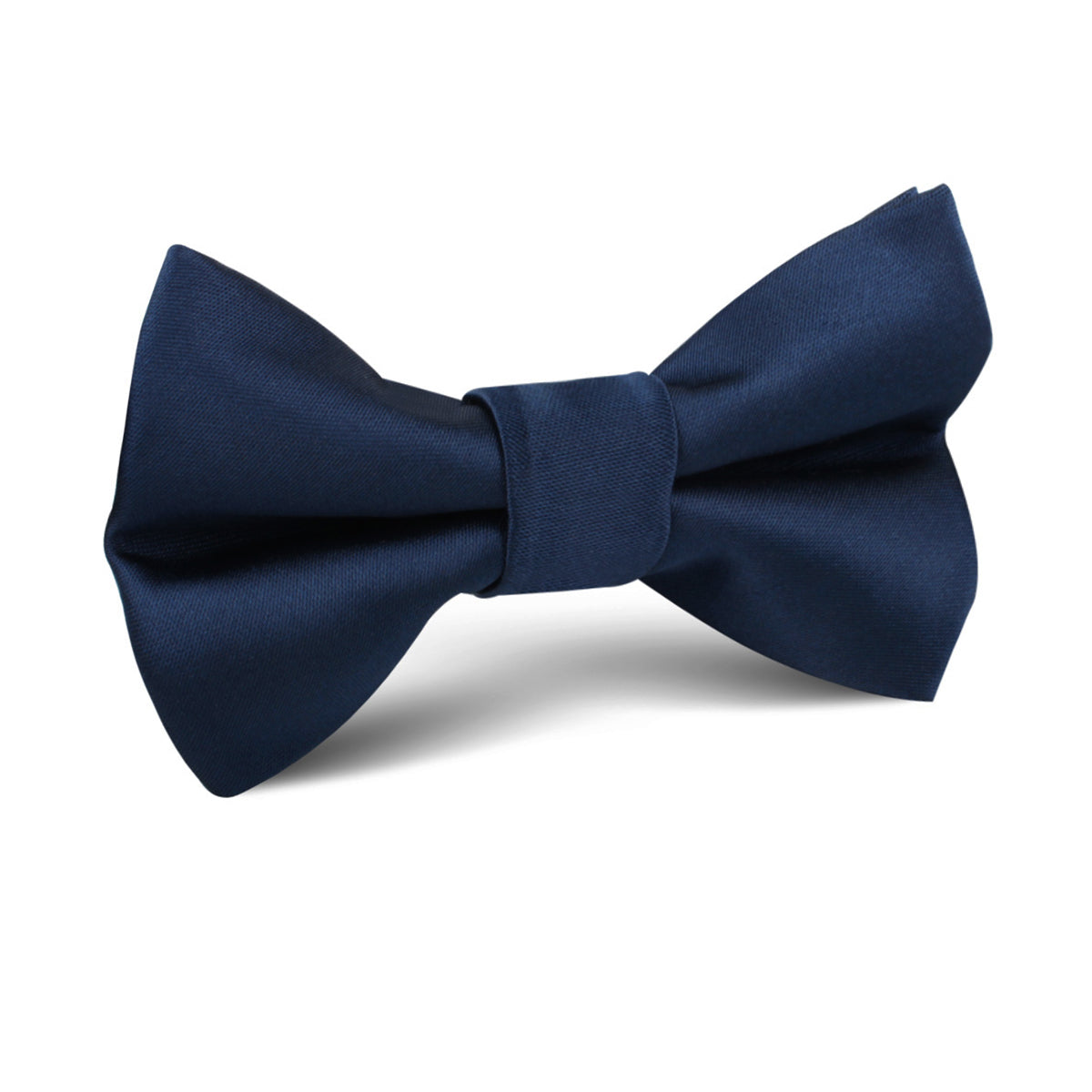 Admiral Navy Blue Satin Kids Bow Tie | Bridal Wedding Page Boy Bowties ...