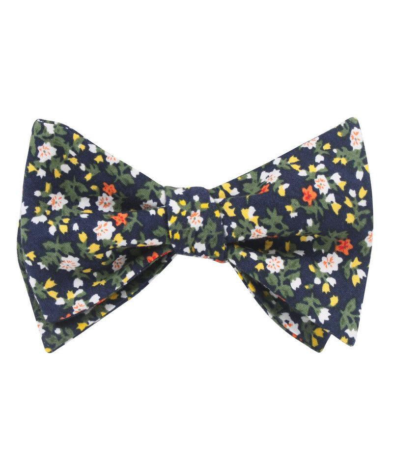 Anemone Floral Self Bow Tie | Wedding Self-Tied Bowtie Untied Bow Ties ...