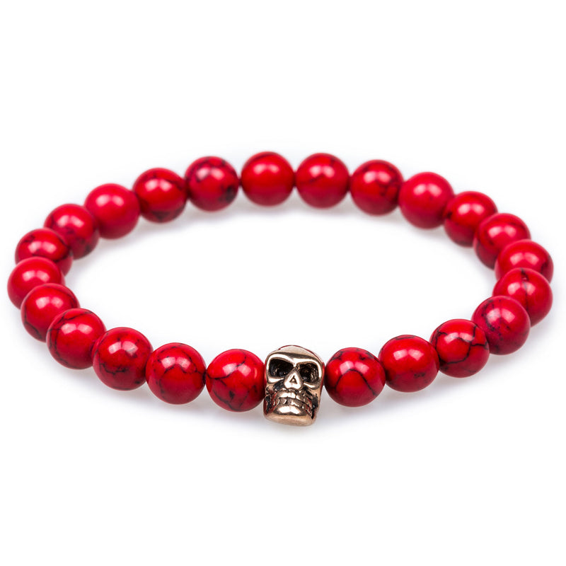 red skull bracelet