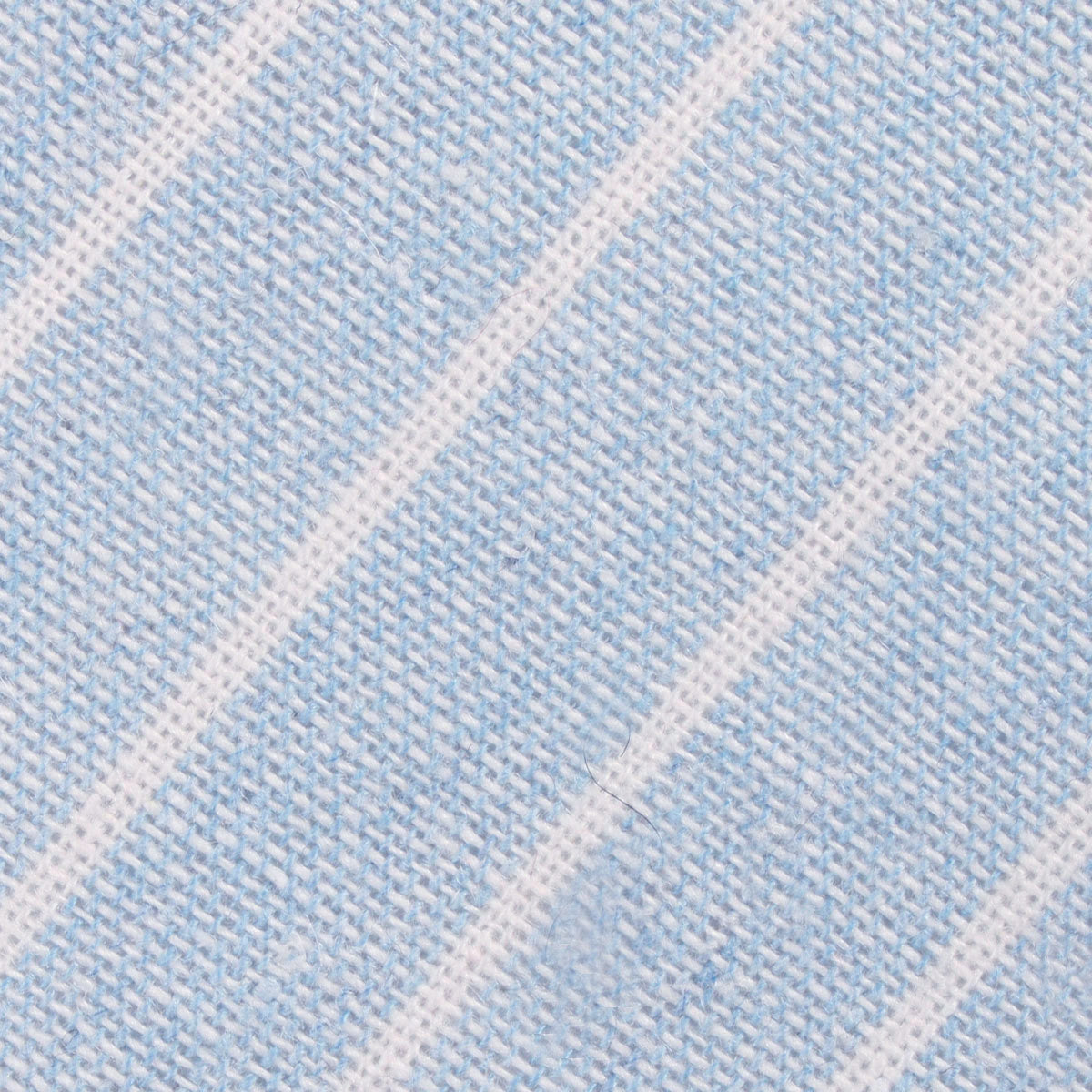 Baby Blue Wide Pinstripe Linen Tie | Striped Ties | Men's Neckties | OTAA