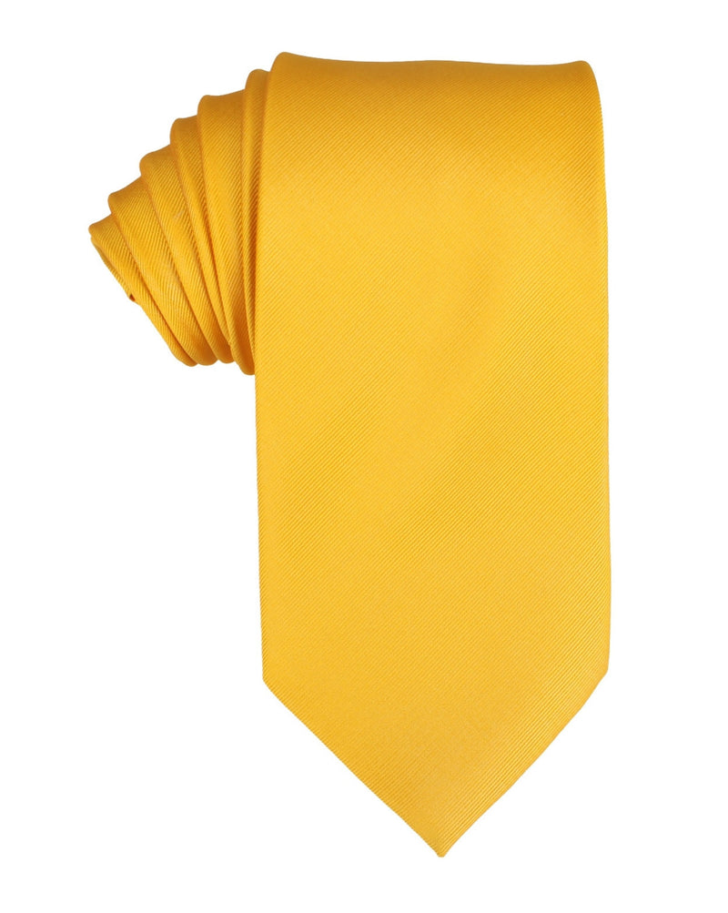 yellow necktie