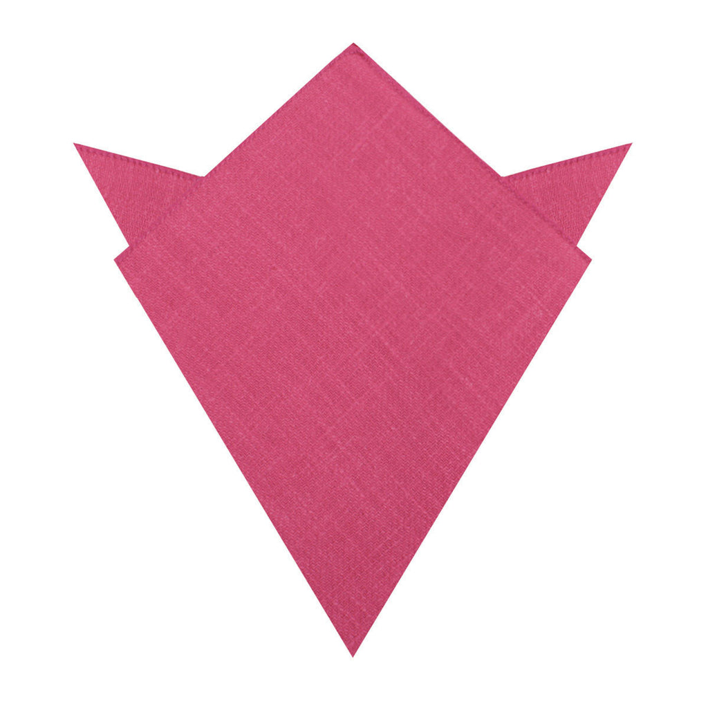 hot pink pocket square