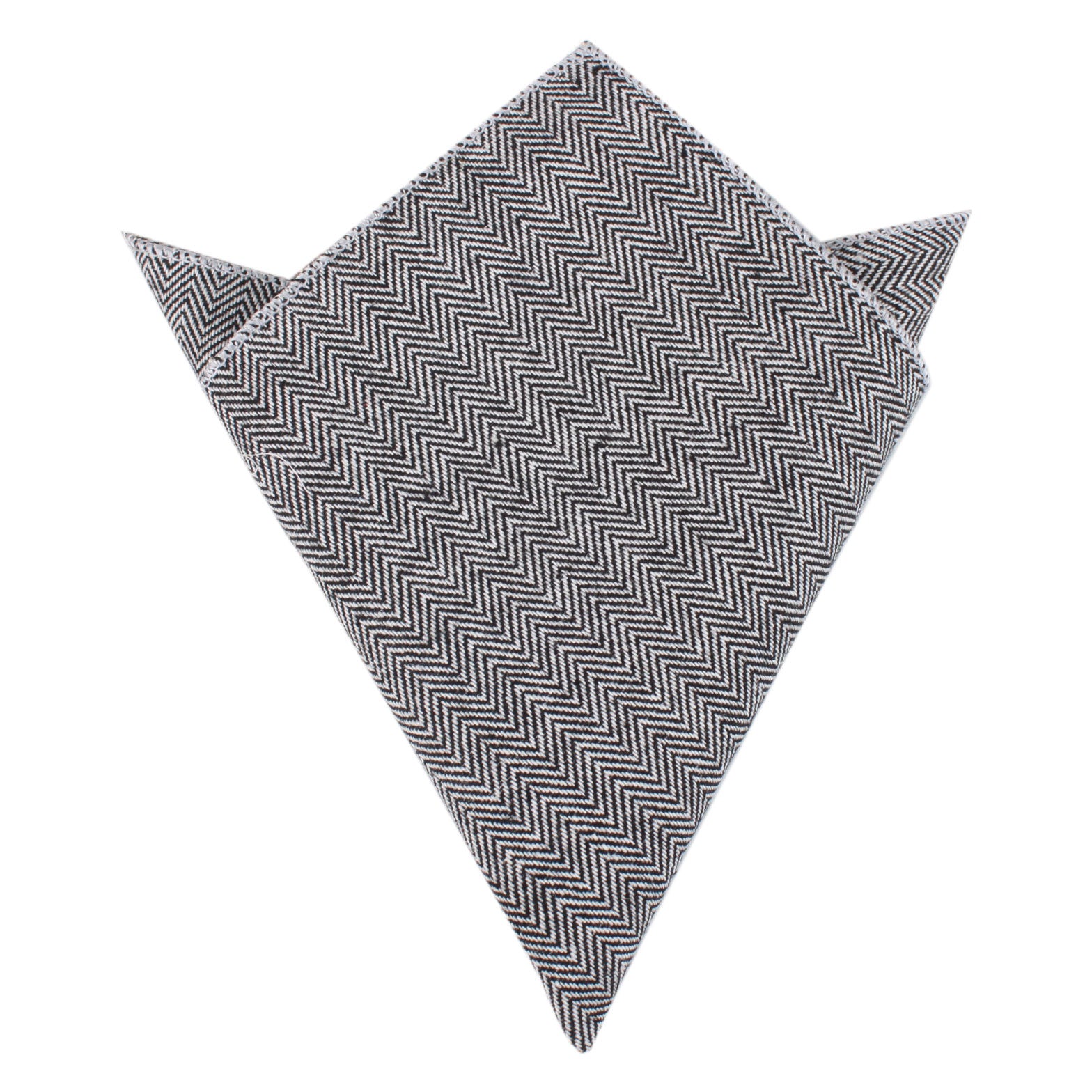 Black Herringbone Linen Pocket Square | Mens Handkerchief | Australia ...
