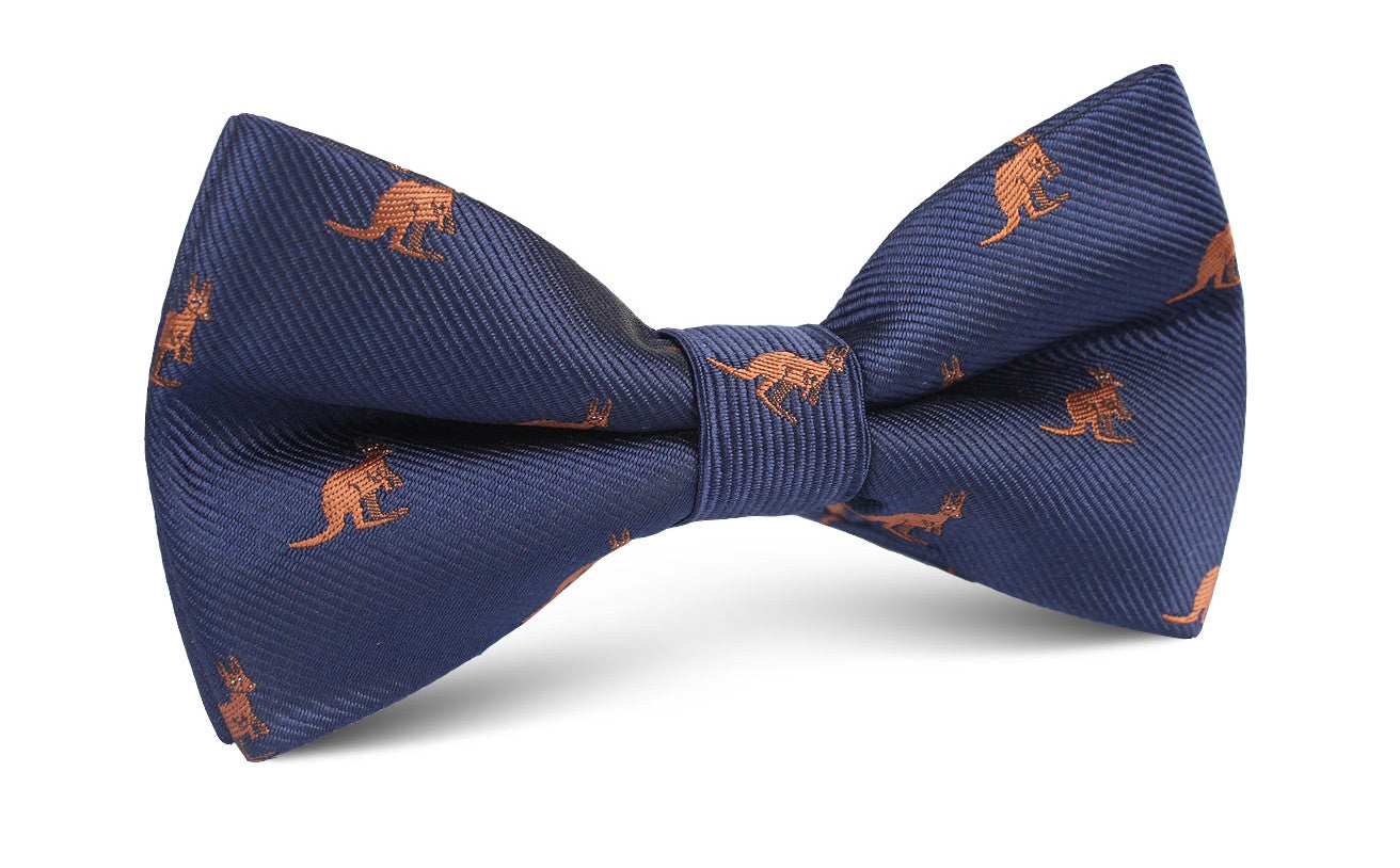 Brown Kangaroo Bow Tie | Australian Animal Bow Ties | Cool Bowties Man ...