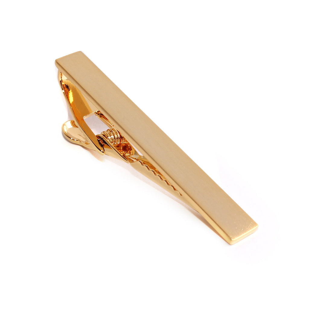 Brushed Gold Tie Bar | OTAA