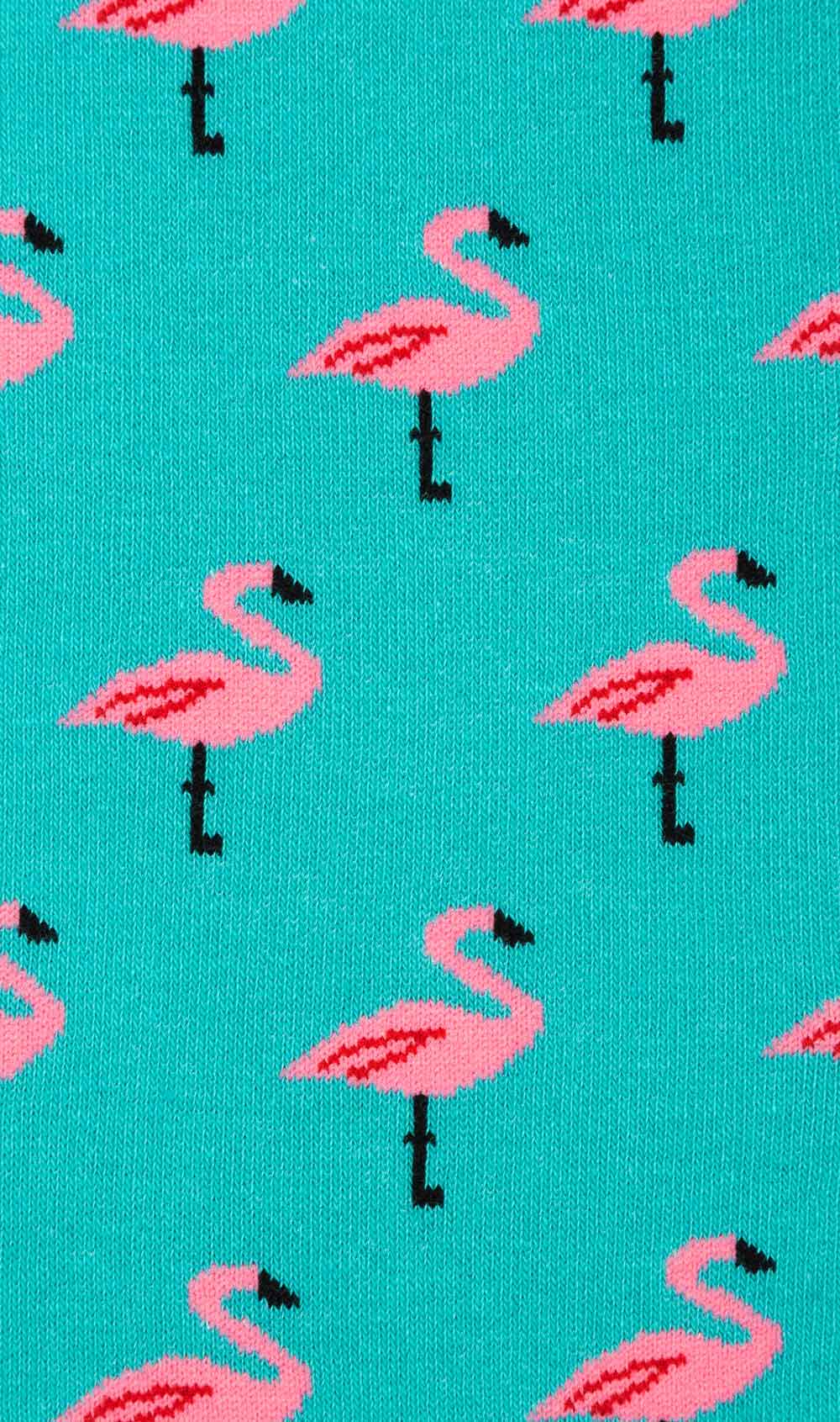 Boodschapper Categorie wees stil Chilean Flamingo Socks | Mens Happy Bird Colorful Blue Pink Crew Socks |  OTAA