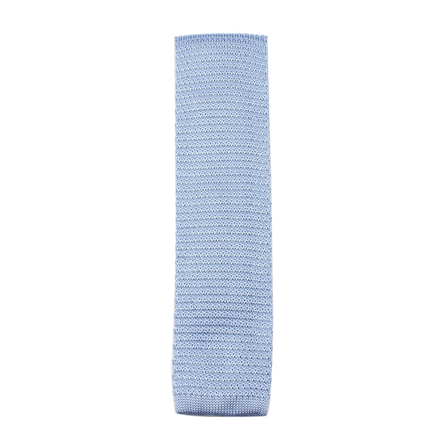 Columbia Light Blue Knitted Tie | Knit Ties Knits Neckties Skinny ...