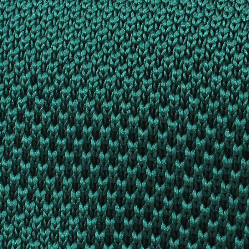 Green Teal Knitted Tie | Knit Ties Knits Neckties Skinny Melbourne | OTAA