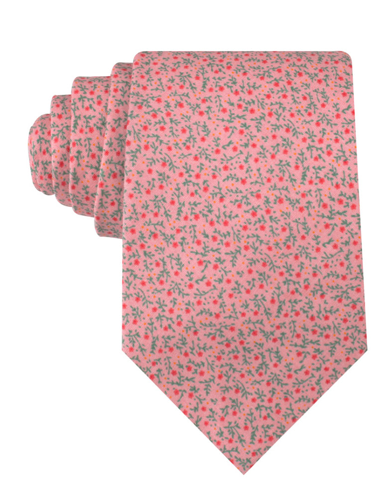 Houston Pink Floral Necktie | Wedding Ties for Grooms and Groomsmen AU ...
