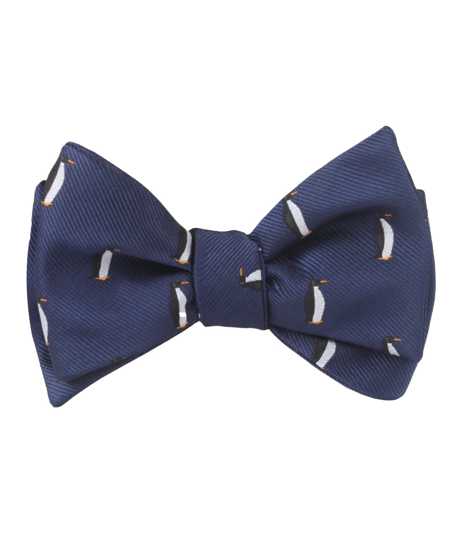 King Penguin Self Bow Tie | Men's Untied Bowtie Bowties Ties | OTAA