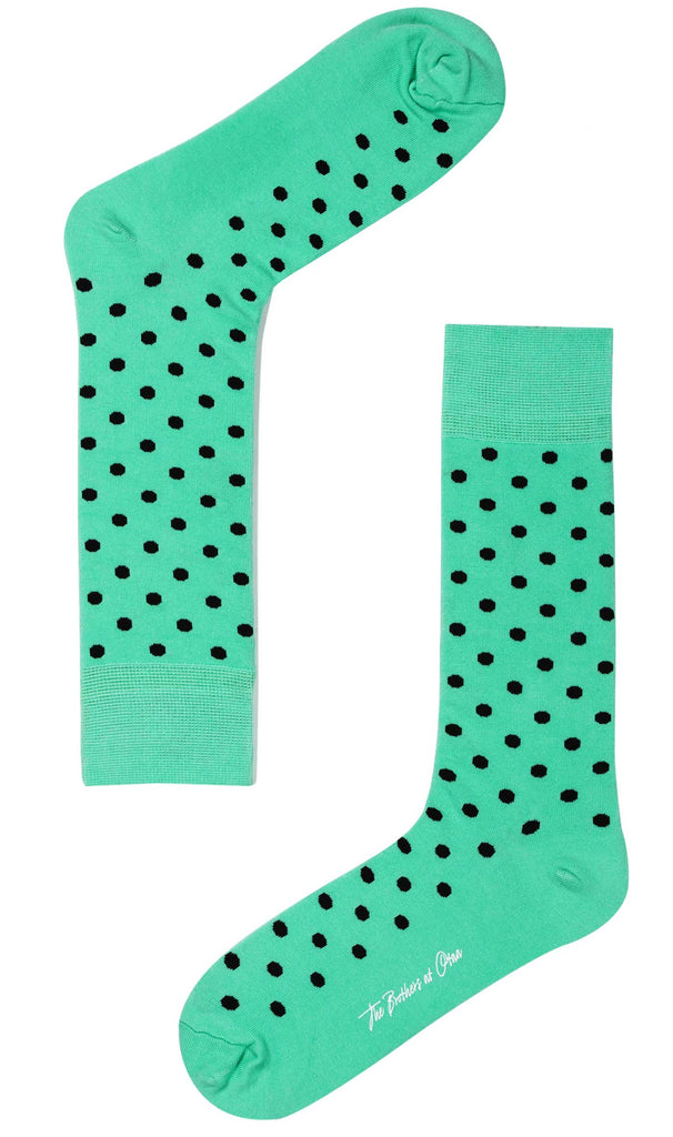 mint green socks mens