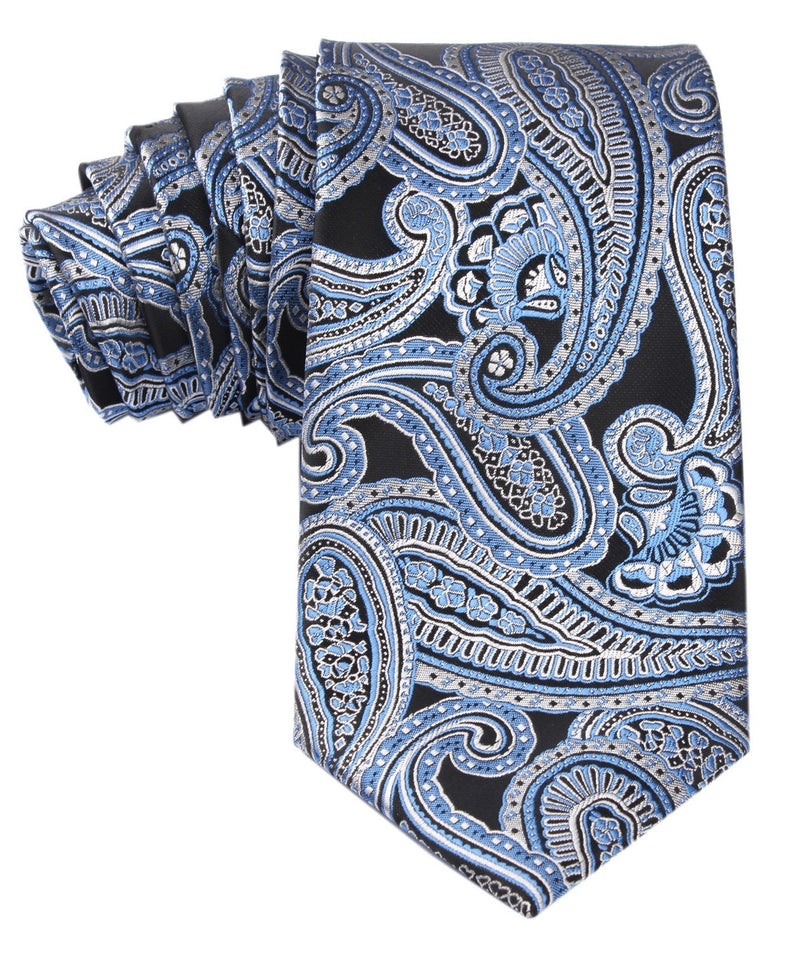 Paisley Blue Tie | Best Quality Ties Mens Neckties Melbourne Australia ...