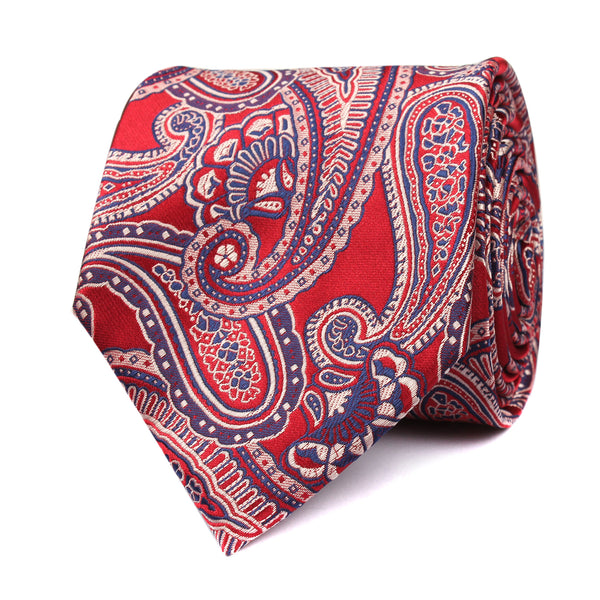 Paisley Red Tie | Buy Quality Mens Neckties Melbourne Australia | OTAA