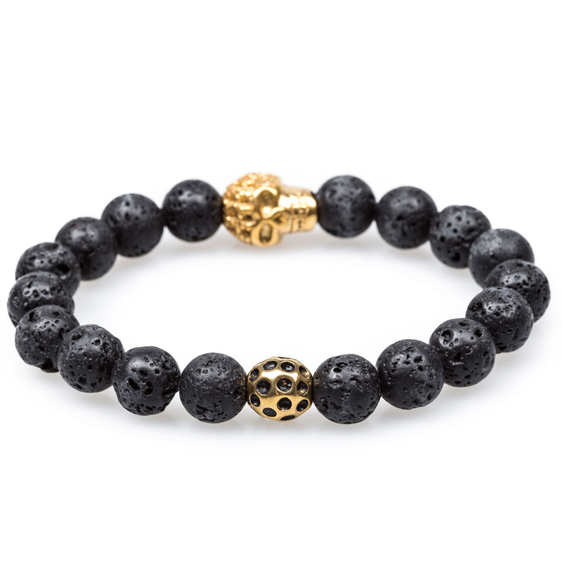 bracelet skull men