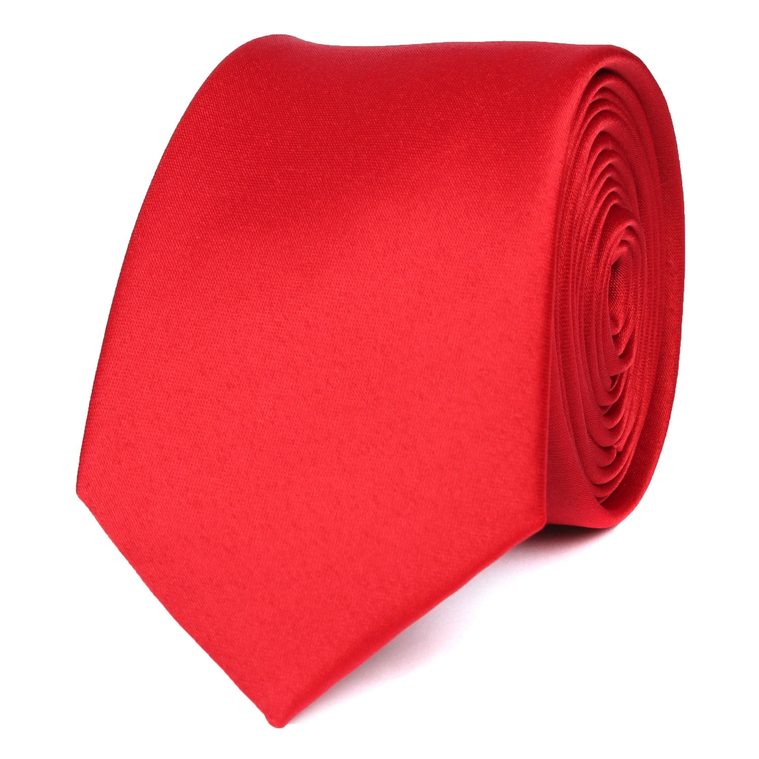Red Maroon Skinny Tie | Power Slim Ties | Mens Thin Neckties Australia ...