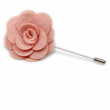 Light pink lapel pin flower rose - Buy online