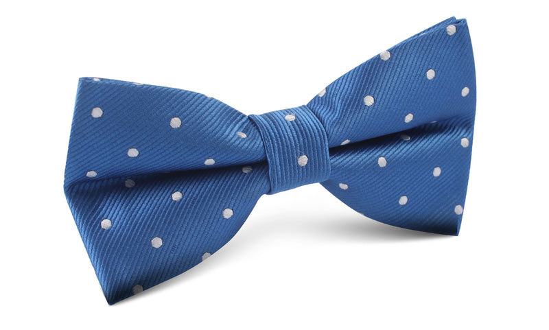 mens polka dot bow tie