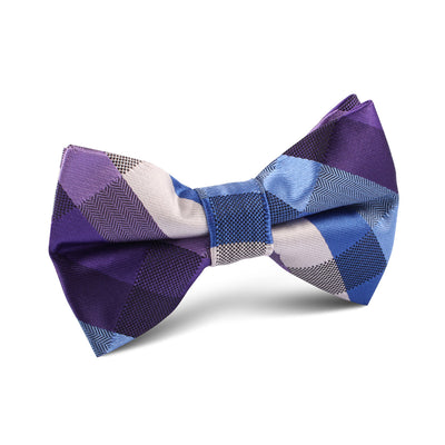 Royal Violet Checkered Necktie | Modern Plaid Tie | Men's Nice Ties AU ...