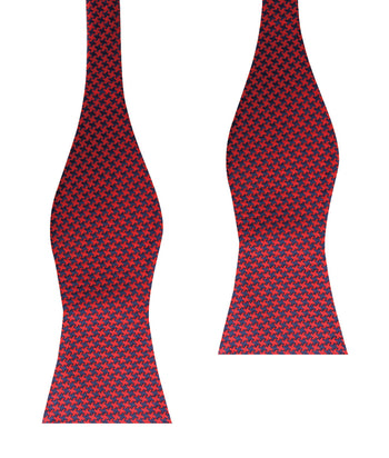 Red Basic Self-Tie Bow Tie, In stock!