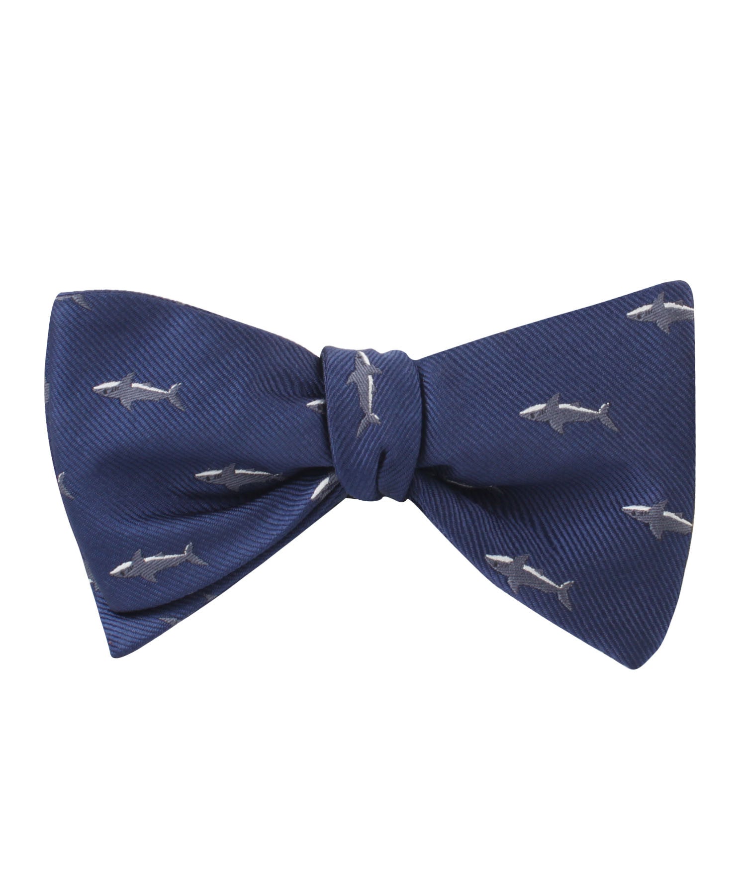 Shark Self Bow Tie | Nautical Fish Untied Bowtie Animal Print Bow Ties ...