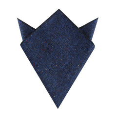 Speckles on Blue Donegal Pocket Square