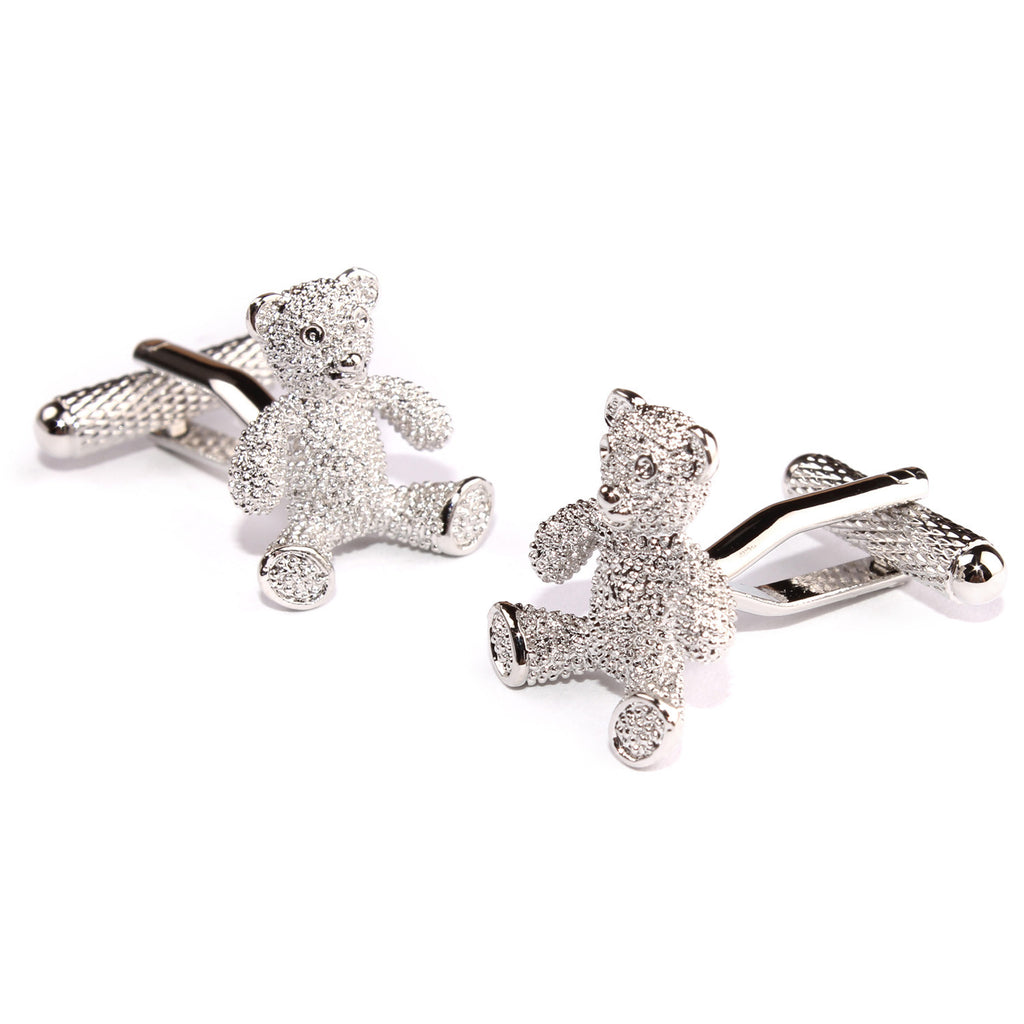 teddy bear cufflinks