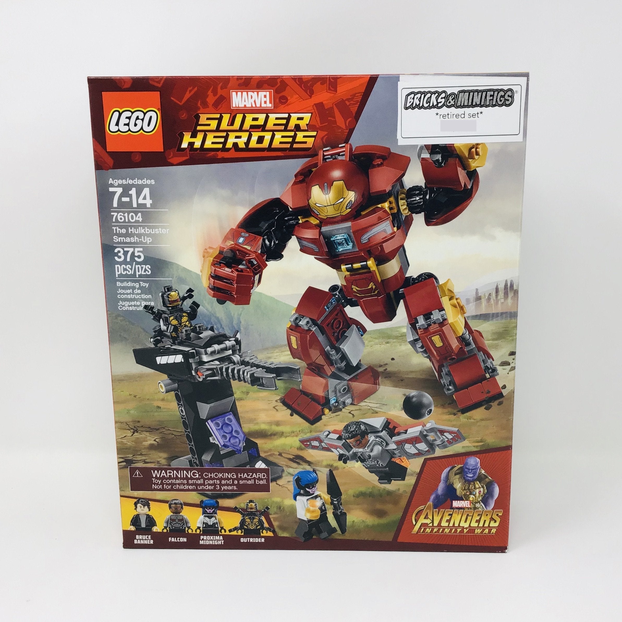 lego marvel super heroes 76104 avengers the hulkbuster smash up