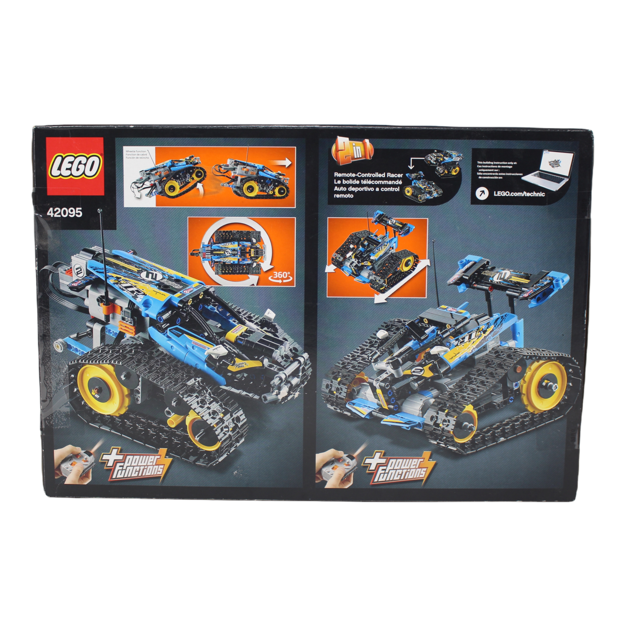 embargo Sequel Spis aftensmad Certified Used Set 42095 Technic Remote-Controlled Stunt Racer