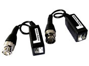 Insyte Retail Pair Push Terminal MP Video Balun (Push Terminal to Pigtail BNC)