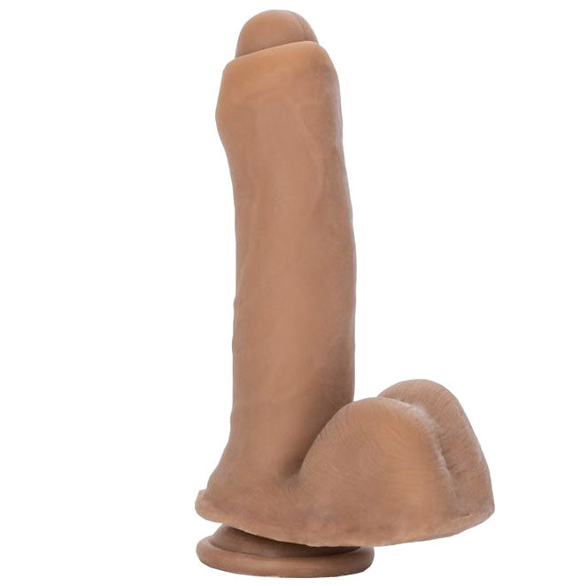 Uncut Emperor Realistic Brown Dildo.