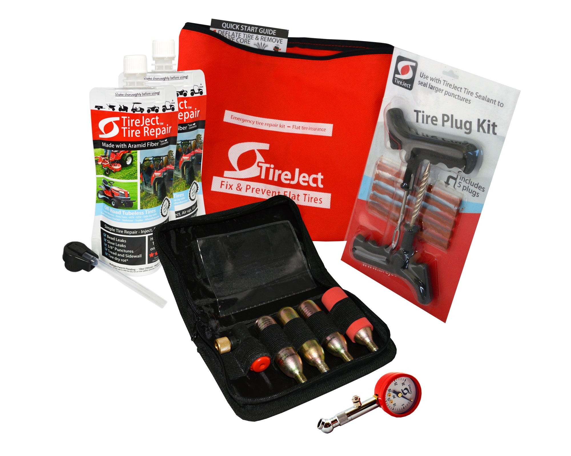 tubeless tire sealant kit