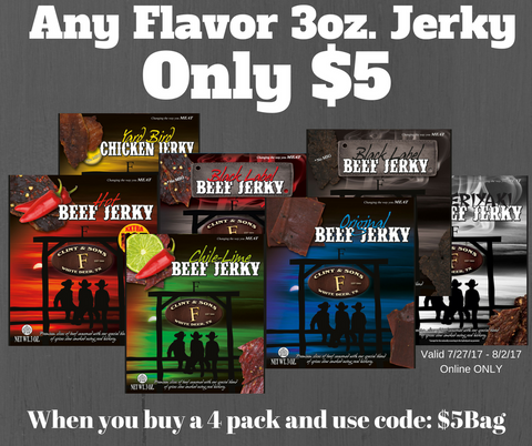 Jerky Discount $5 Bag