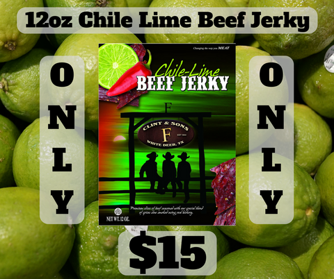 Chile Lime Beef Jerky