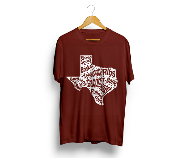 Texas Meat T-Shirt - Red