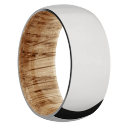 Ring with Natural Oak Sleeve