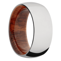 Ring with Snake Wood Sleeve