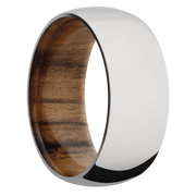 Ring with Teak Sleeve